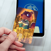Tom Nook Credit Card Cover