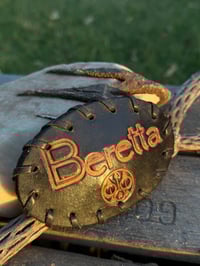 Image 1 of Original Tom Fugle Beretta Leather Belt Buckle
