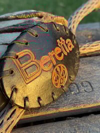 Image 3 of Original Tom Fugle Beretta Leather Belt Buckle