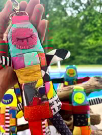 Image 2 of "Sleepy Monsters"  Bag Charm