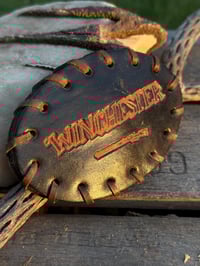 Image 1 of Original Tom Fugle Winchester Leather Belt Buckle