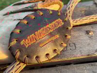 Image 3 of Original Tom Fugle Winchester Leather Belt Buckle