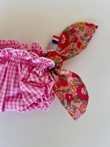 Image of Bikini vichy rose et liberty Betsy meadow