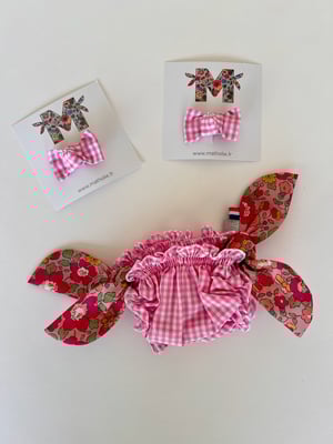 Image of Bikini vichy rose et liberty Betsy meadow