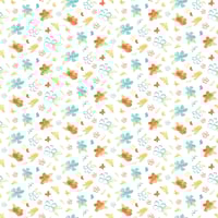 Image 1 of HAPPY AT HOME Flowers C13702-White by Tara Reed for Riley Blake Designs