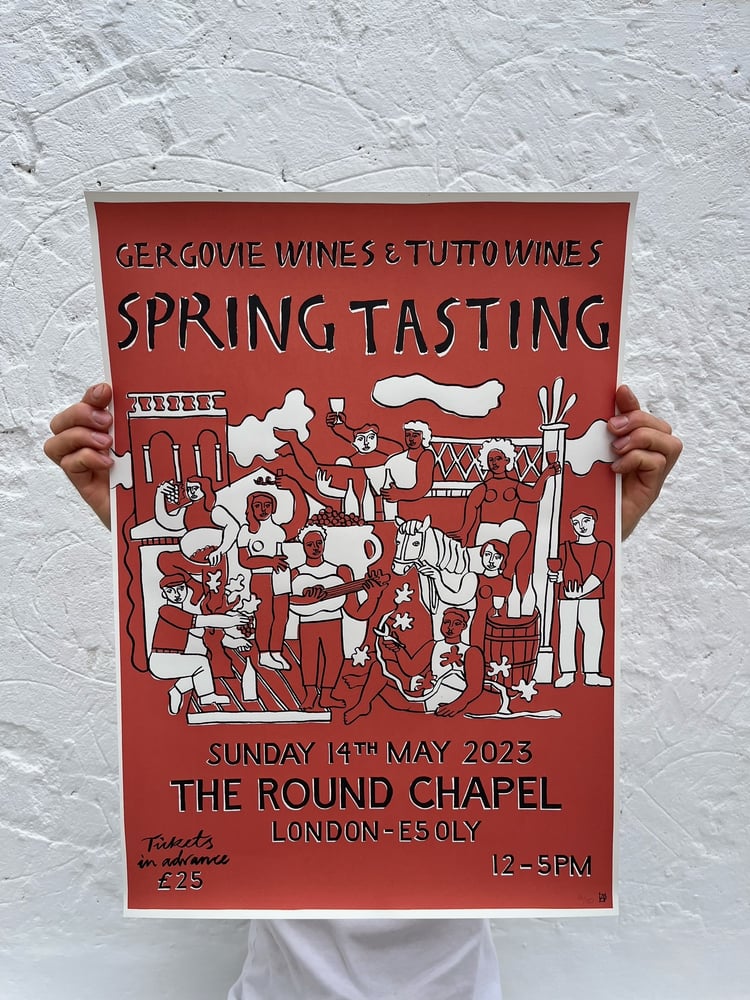 Image of Spring Tasting Poster 2023