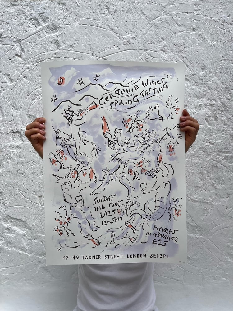 Image of Spring Tasting Poster 2025