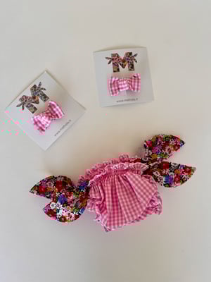 Image of Bikini vichy rose et liberty Libby