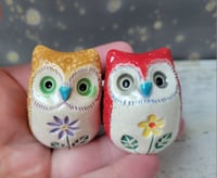 Image 2 of Two Misfit Flower Owls
