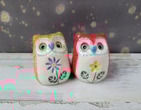 Image 3 of Two Misfit Flower Owls