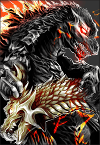Godzilla GMK Print