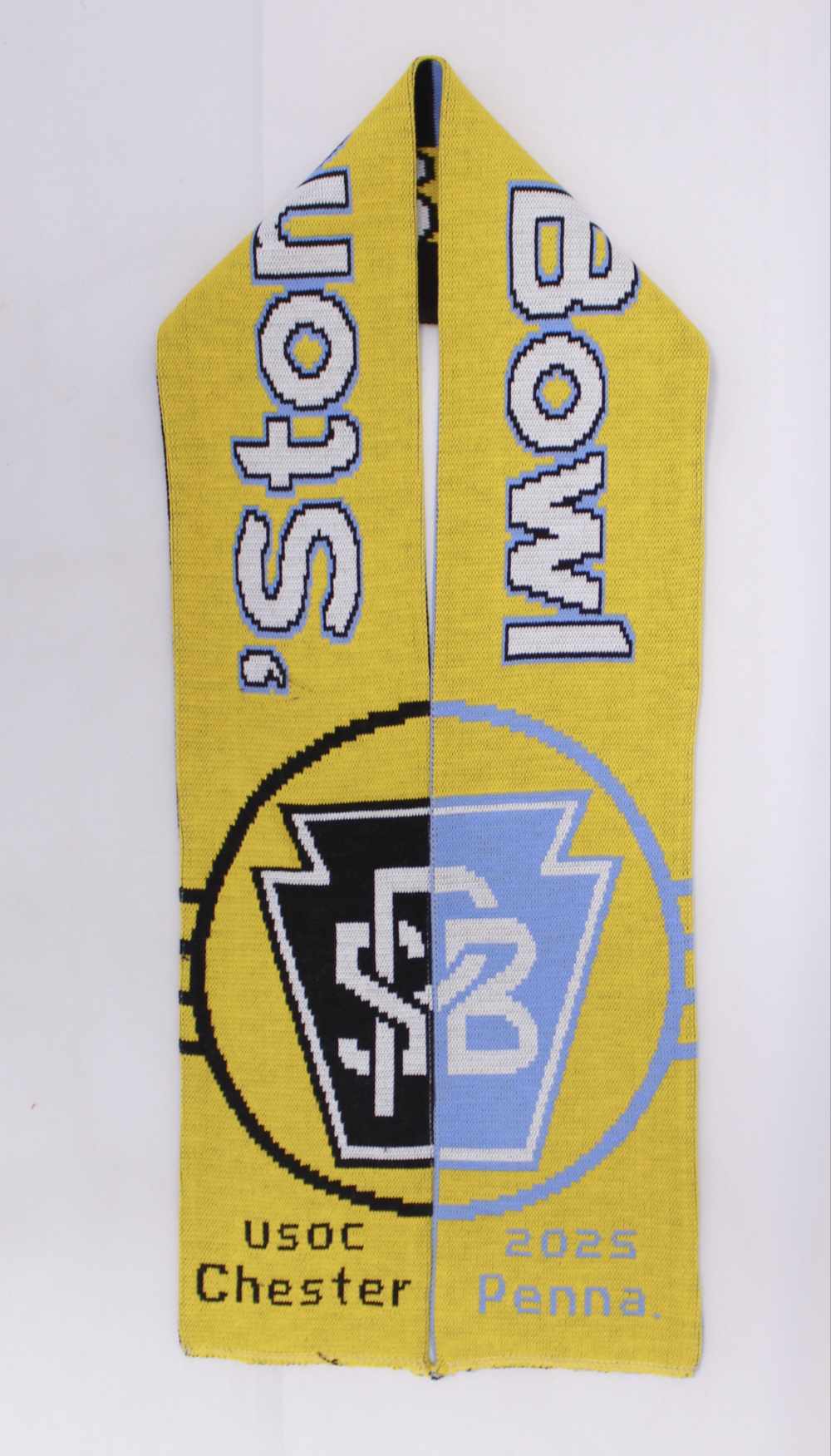 'Stoner Bowl Scarf - Philadelphia vs Pittsburg 2025