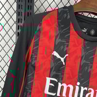 Image 2 of AC Milan 25-26 Home Long Sleeve