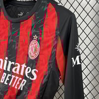 Image 3 of AC Milan 25-26 Home Long Sleeve