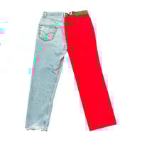 Image 2 of Half Denim Jean