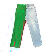 Image 1 of Half Denim Jean
