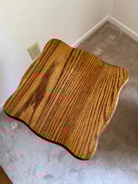 Image 2 of 43- Small Square Oak Table