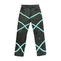 Image 1 of Baby Blue Punk Pants 