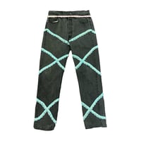 Image 4 of Baby Blue Punk Pants 