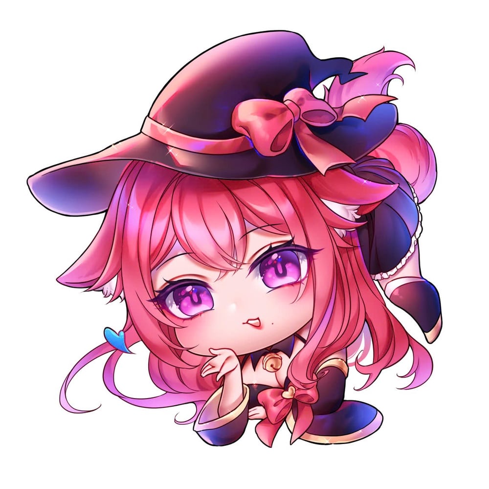Image of Ravyn Pinched Acrylic Keychain