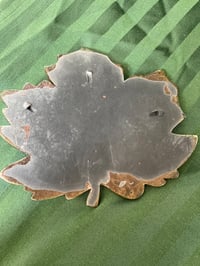 Image 3 of 43- Raku Fired Clay Maple Leaf