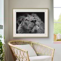 Image 4 of Giclee print“Moonlit guardian” 
