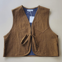 Image 1 of Pieced Nutmeg Vest
