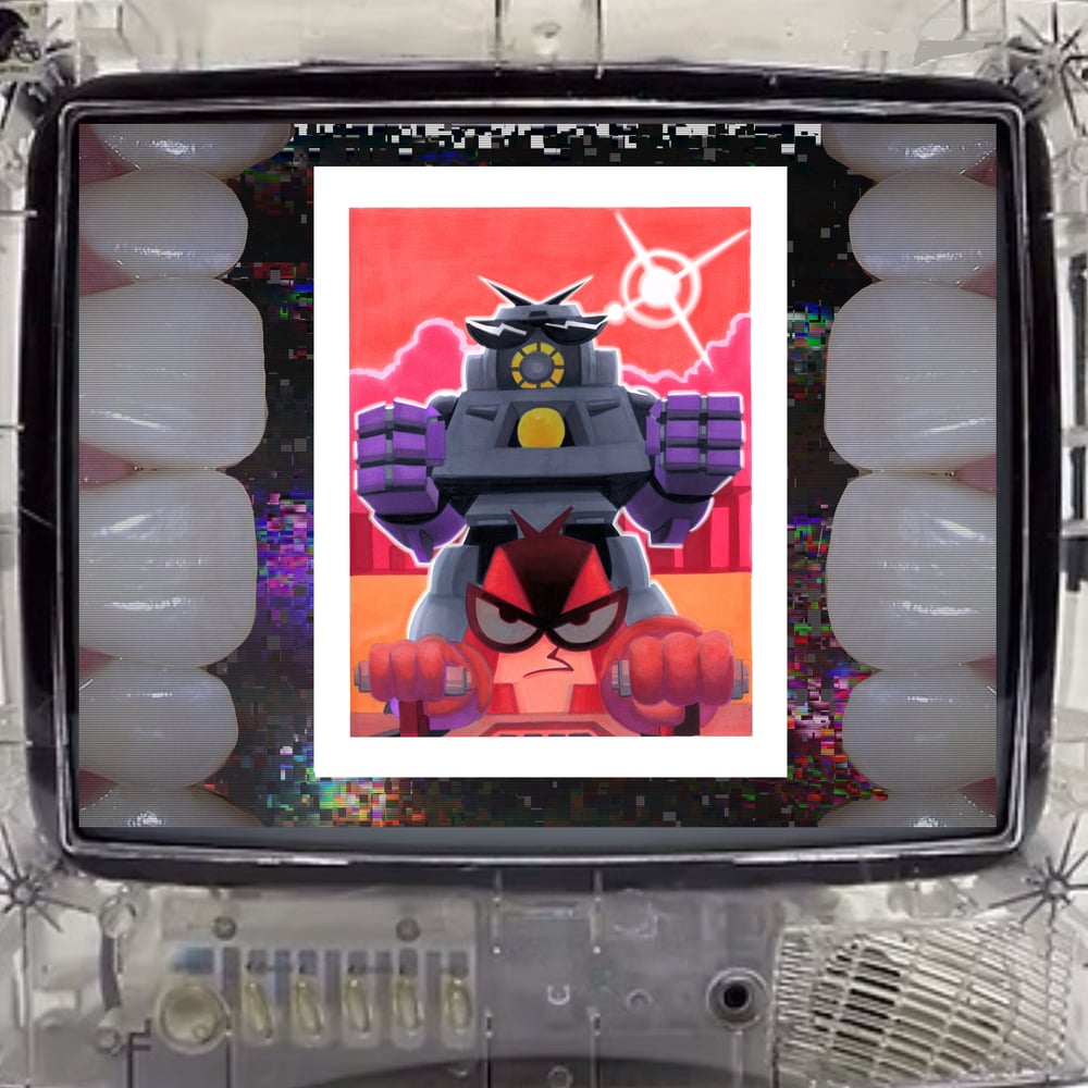 Image of kaiju print collection #1 SINGLE PRINT