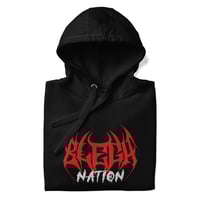 Image 1 of BLEGH NATION STITCHED LOGO HOODIE