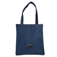 The Original Flat Tote- Multi Thread Blue 