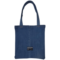 The Original Flat Tote- Farm Blue II