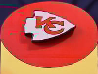 Image 9 of Kansa City Chiefs Hand Crafted NFL 3D Wooden Diorama Cartooning Wall Décor
