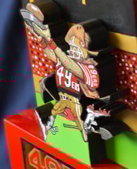 Image 5 of San Francisco 49ERS Hand Crafted NFL 3D Wooden Diorama Cartooning Wall Décor