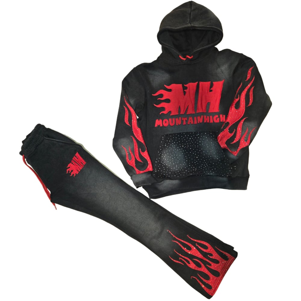 Image of Sweatsuit MH Fire (Black Wash)