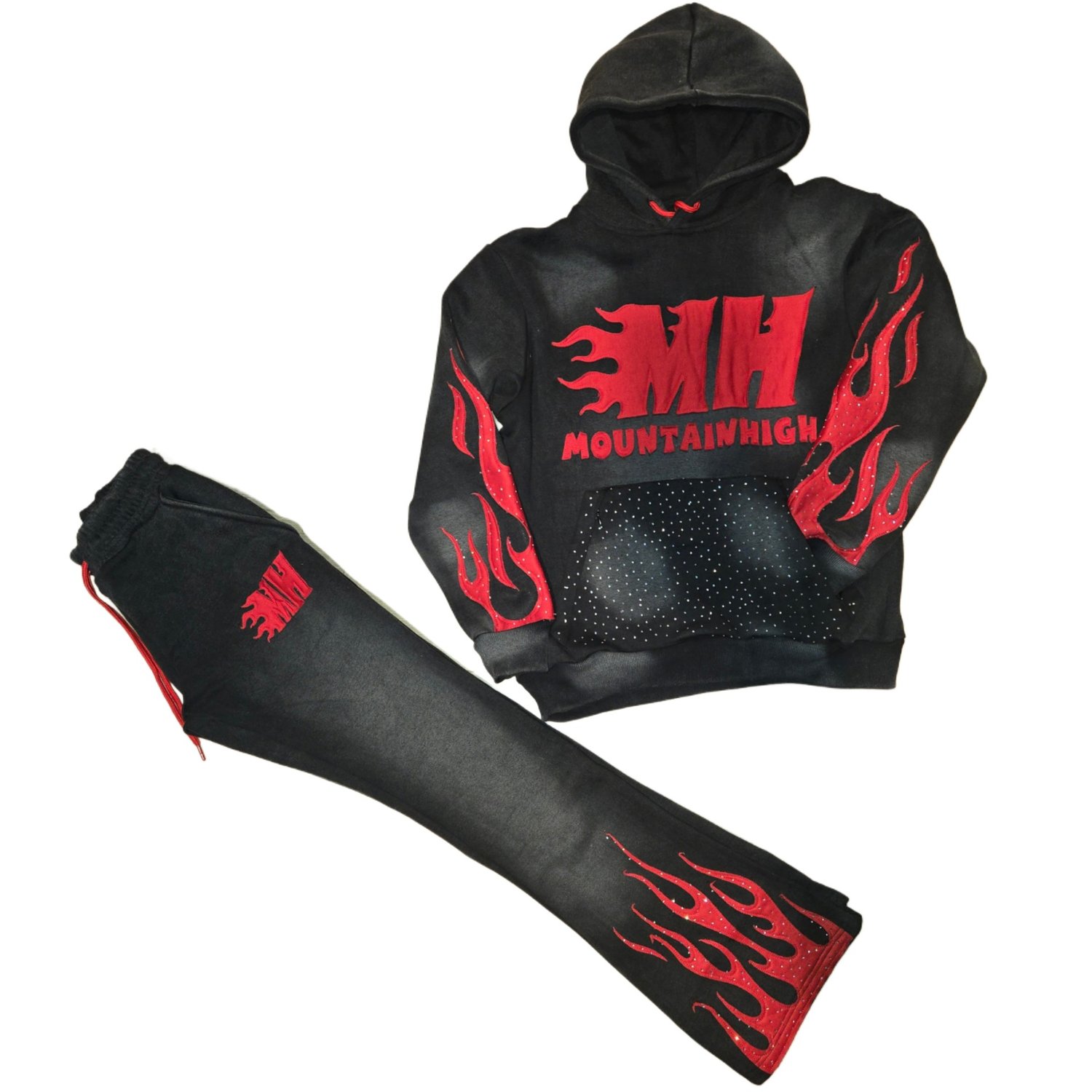 Image of Sweatsuit MH Fire (Black Wash)