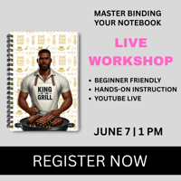 Master the Art of Binding Hardcover Notebooks – LIVE Tutorial!