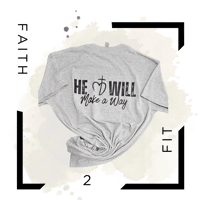Image 2 of Trust God  (Front)   He  Will make a way (Back)