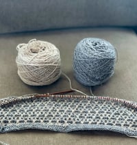 Image 4 of Romney/Alpaca/Silk blend