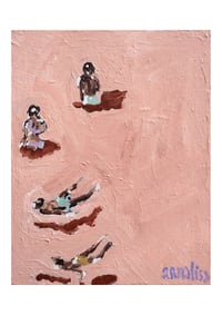 Image 1 of Sea salt Surrender - original painting