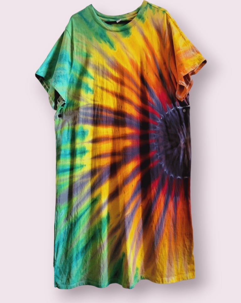 Image of 🌻 Sunflower Bloom T-Shirt Dress (Size XXL) 🌻