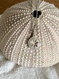 Collier pastille Soleil - argent
