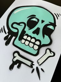 Image 1 of SkullTag Turquise 