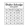 DRIFTER BLACK SELVEDGE DENIM (PRE-ORDER)