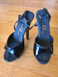 Image 1 of Ellie black pleaser shoe from hundreds of scenes