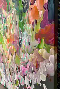 Image 2 of π΄ 'When autumn leaves dream' - 90x90cm