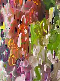 Image 11 of π΄ 'When autumn leaves dream' - 90x90cm