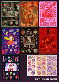Image 1 of Vinyl Sticker Sheets / Catalog