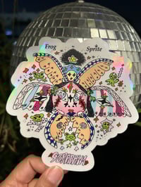 Image 1 of Seraphim Frog Sprite Rainbow Maker Decal