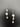 Asymmetrical Silver Stones
