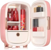 Pink Mini MakeUp Fridge 